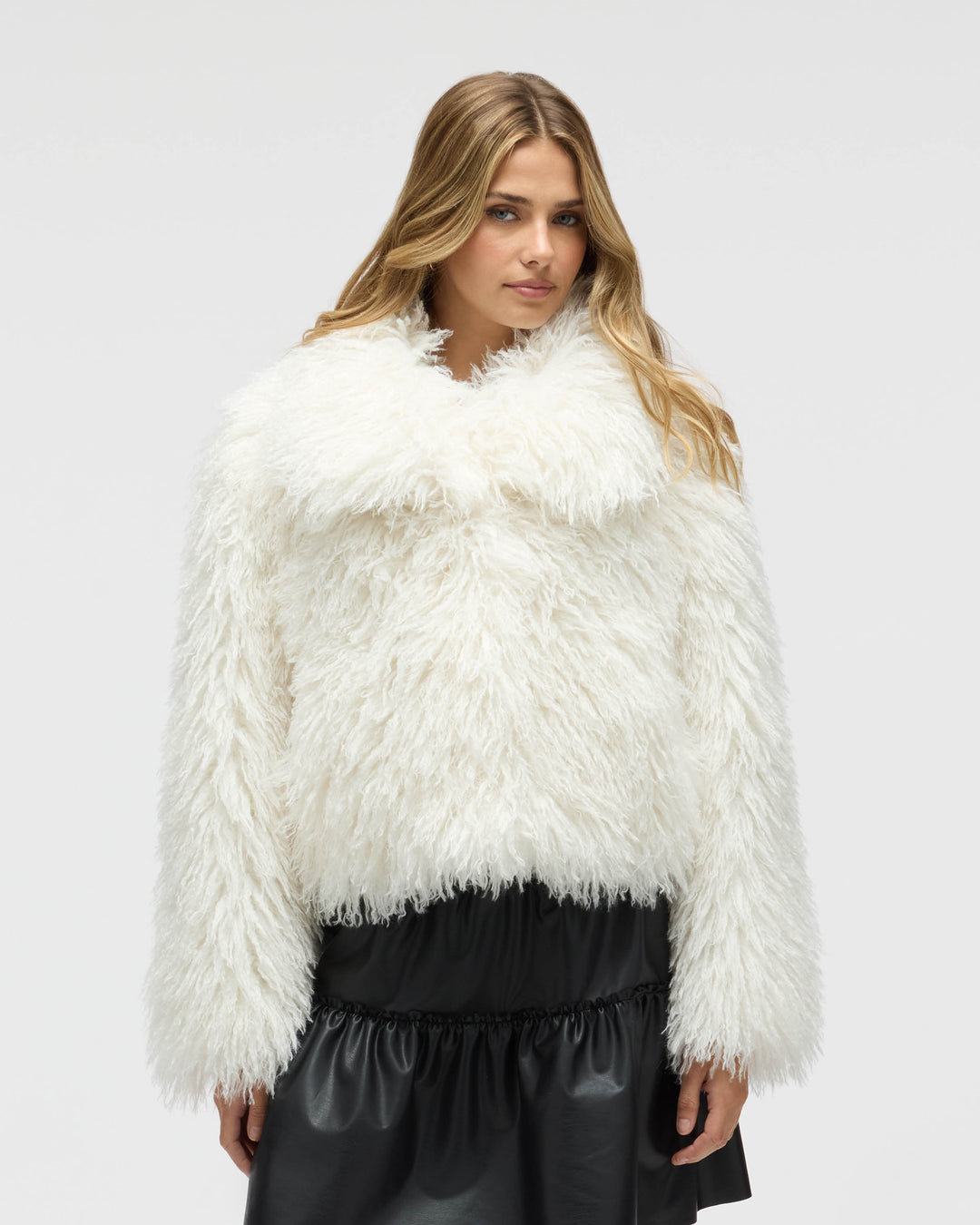 Short Faux Fur Jacket