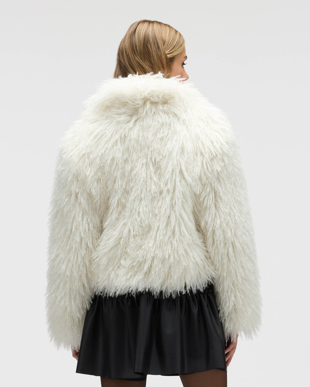 Short Faux Fur Jacket