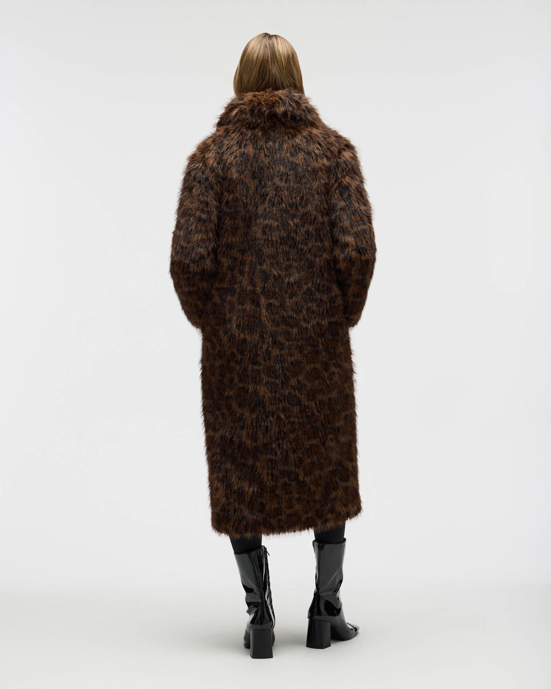 Long Hair Luxious Faux Fur Jacket