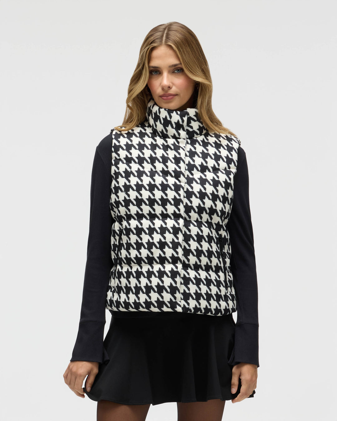 Cropped Padded Vest