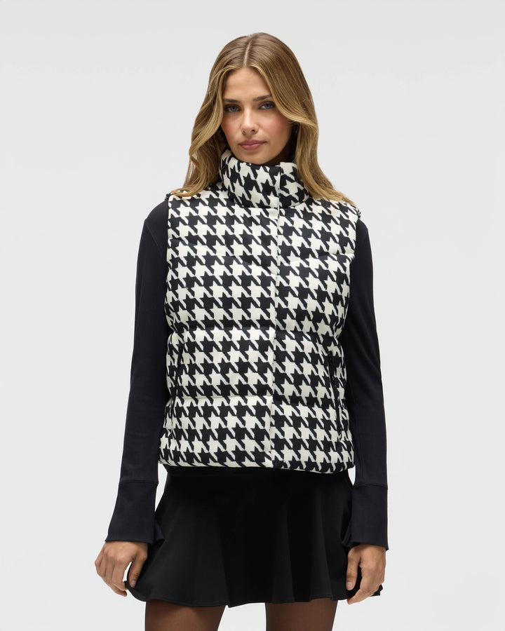 Cropped Padded Vest