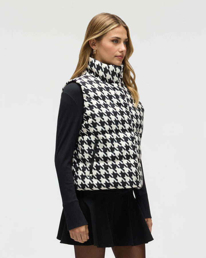 Cropped Padded Vest
