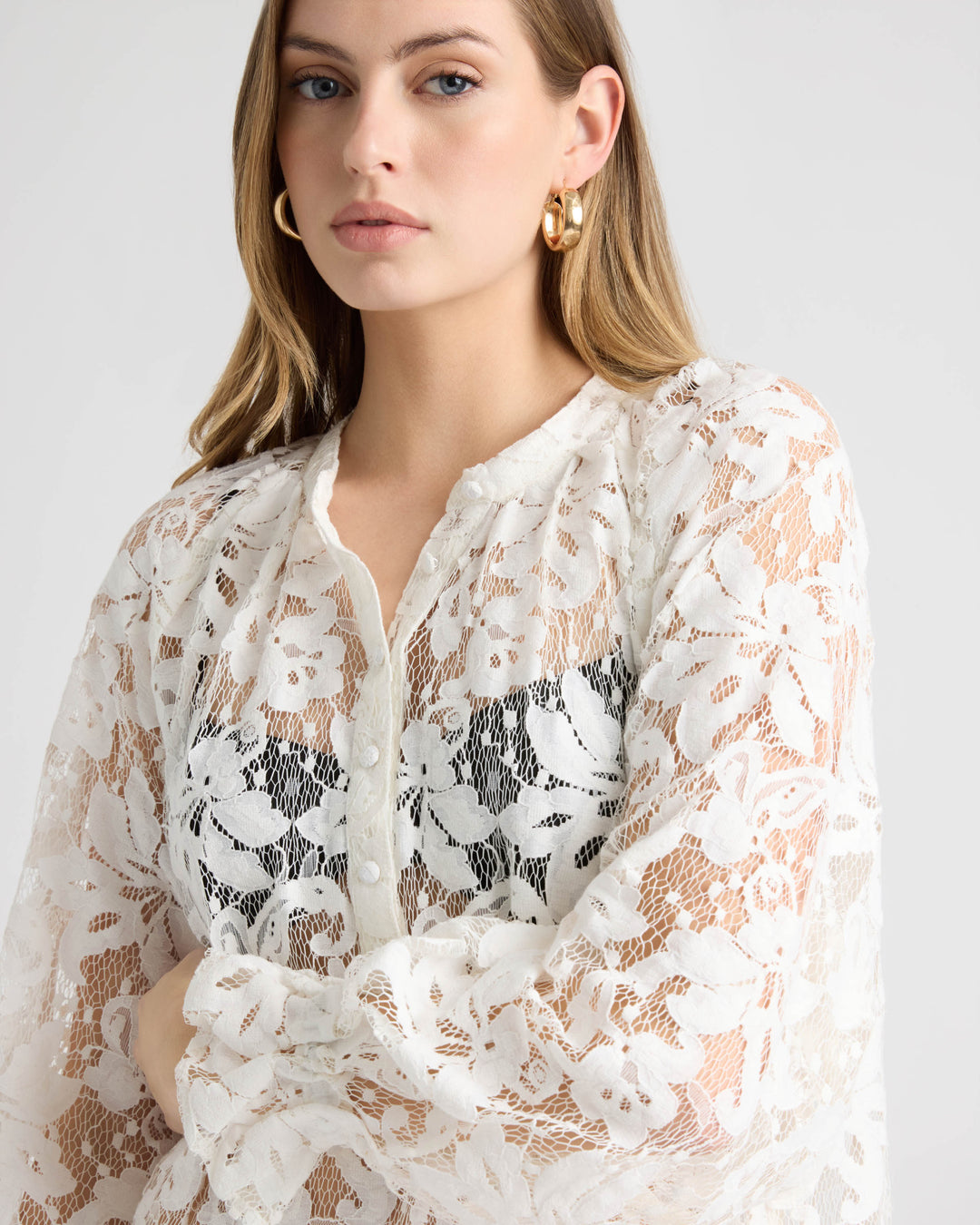 Long Shirt Dress with Raglan Sleeve