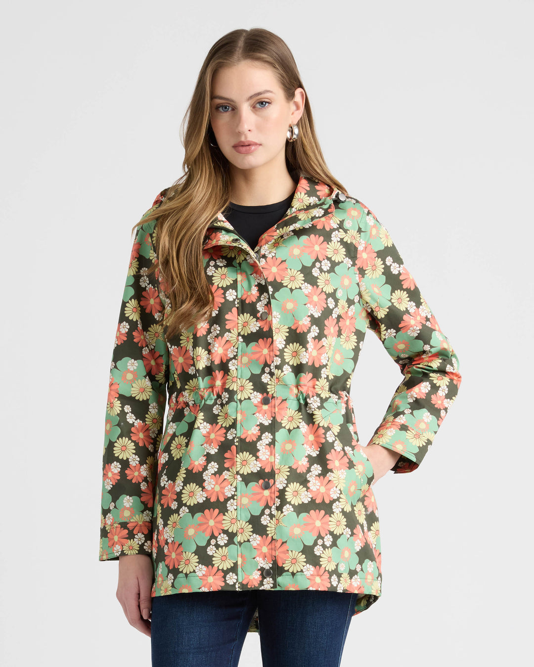 Mid Length Rain Jacket