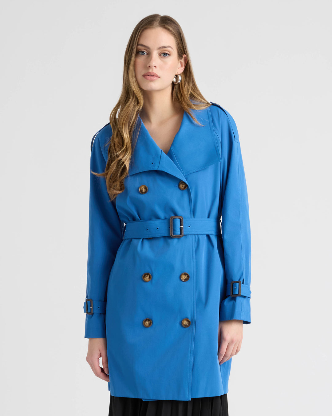 Trench Coat with Self Belt