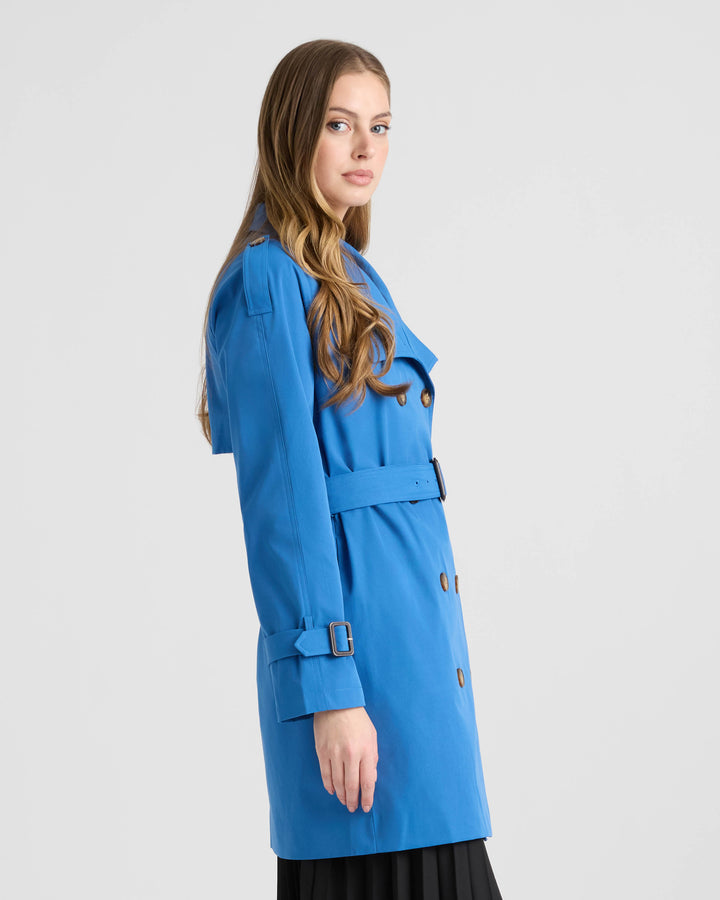 Trench Coat with Self Belt