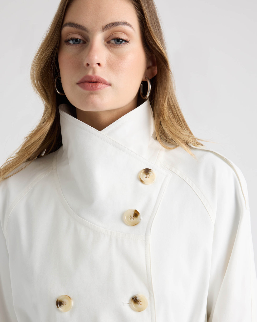 Trench Coat with Self Belt
