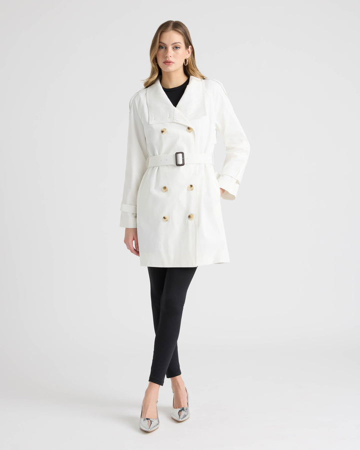 Trench Coat with Self Belt