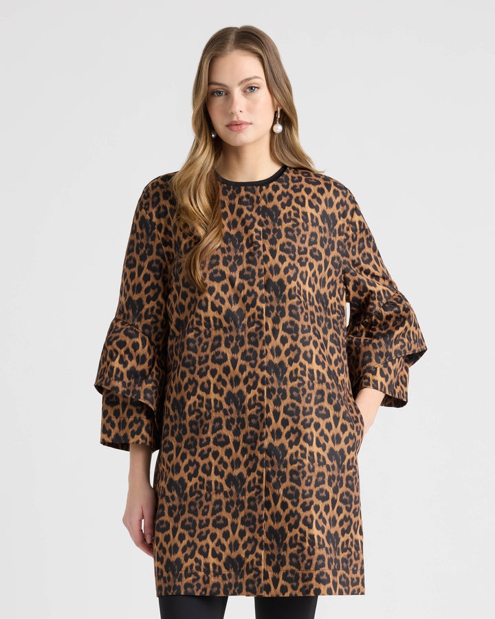 Frill Sleeve Coat
