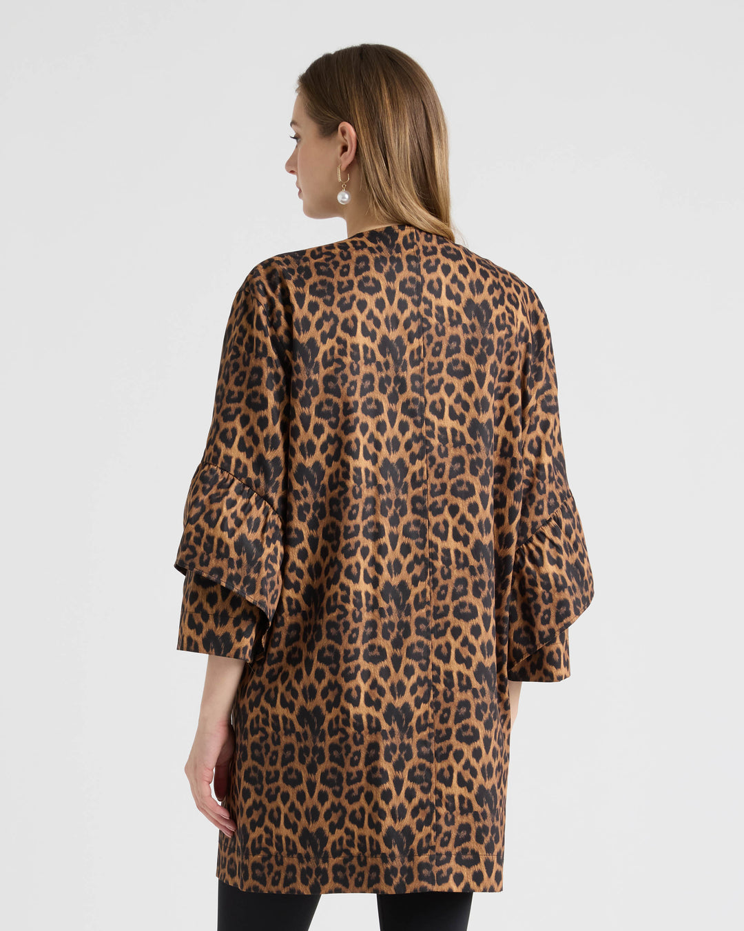 Frill Sleeve Coat