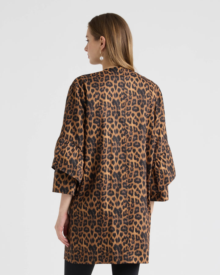 Frill Sleeve Coat