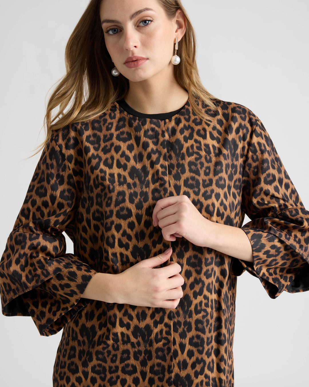 Frill Sleeve Coat