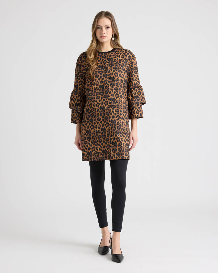Frill Sleeve Coat
