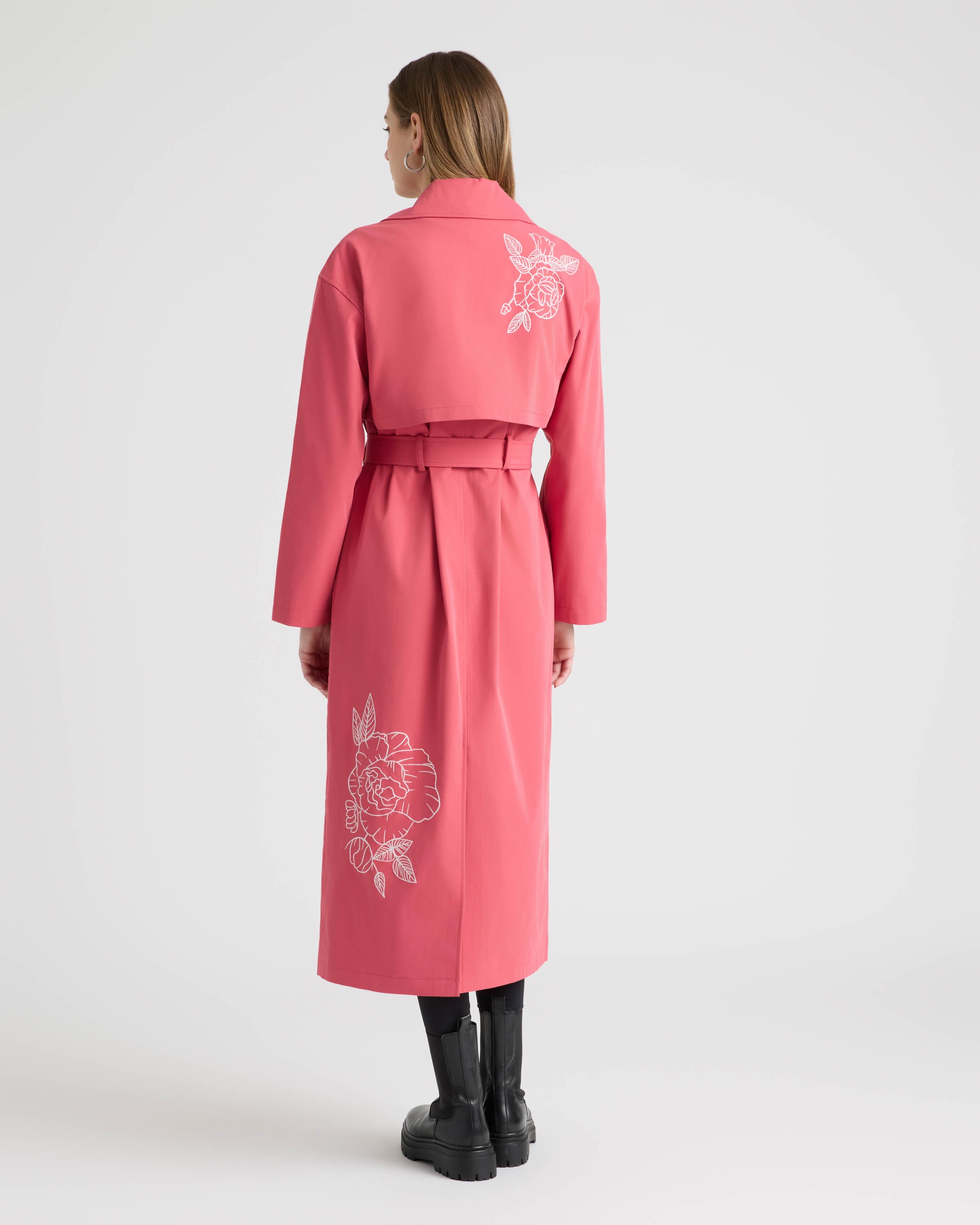 Trench Coat with Embroideries – NVLT