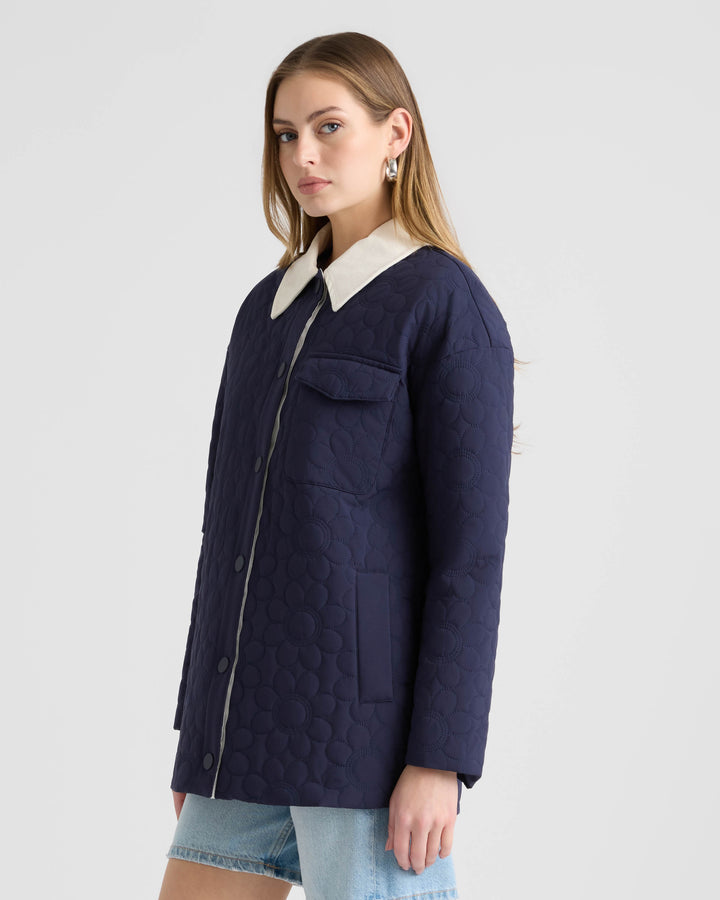 Daisy Quilted Puffer Jacket