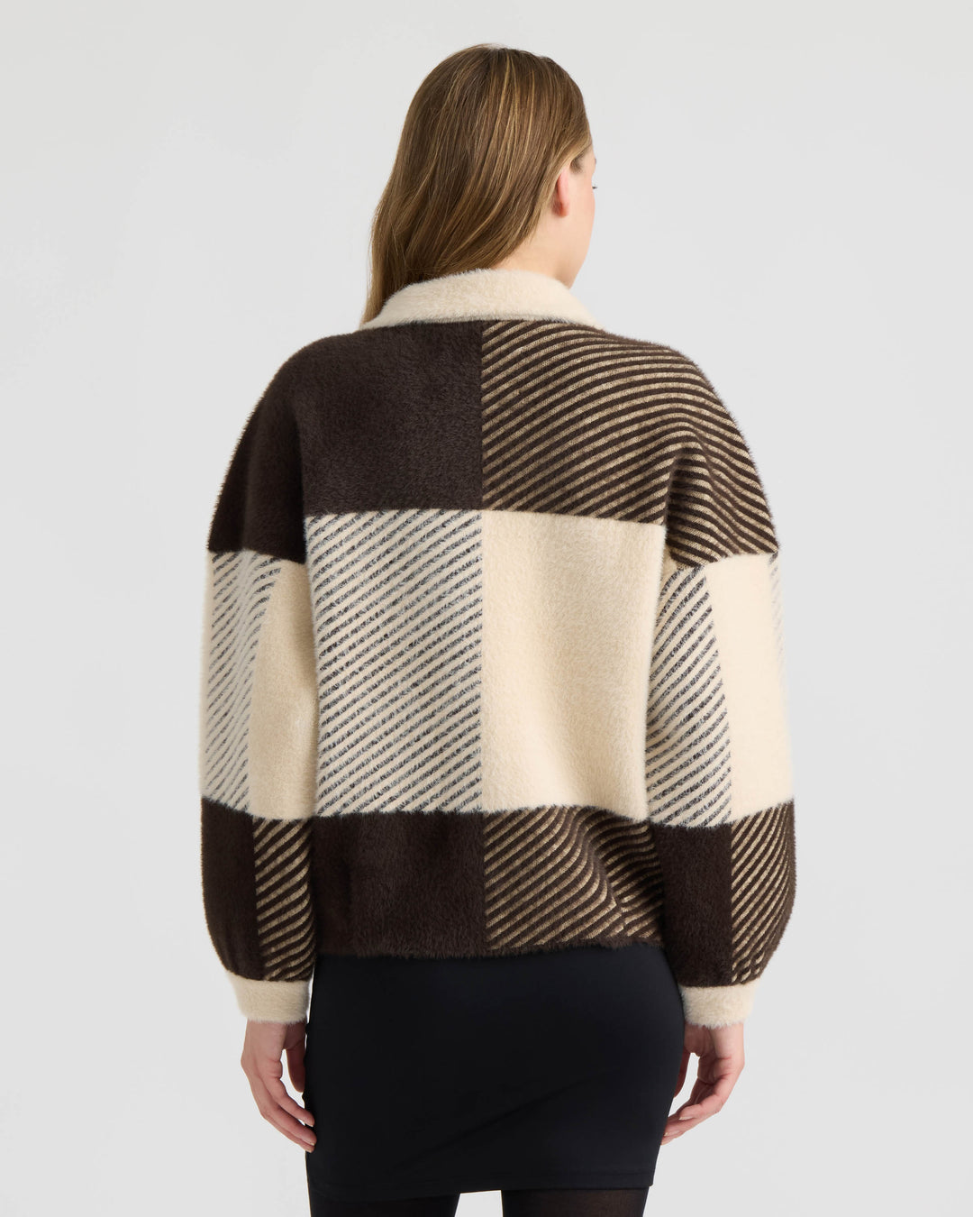 Eyelash Bomber Coatigan
