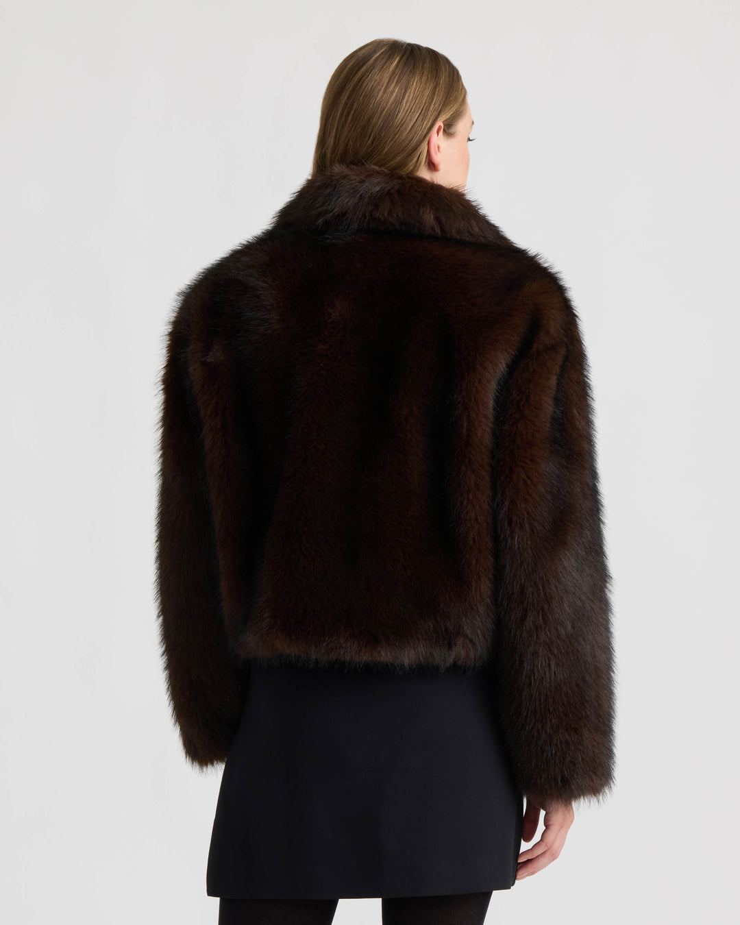 Long Hair Faux Fur Jacket