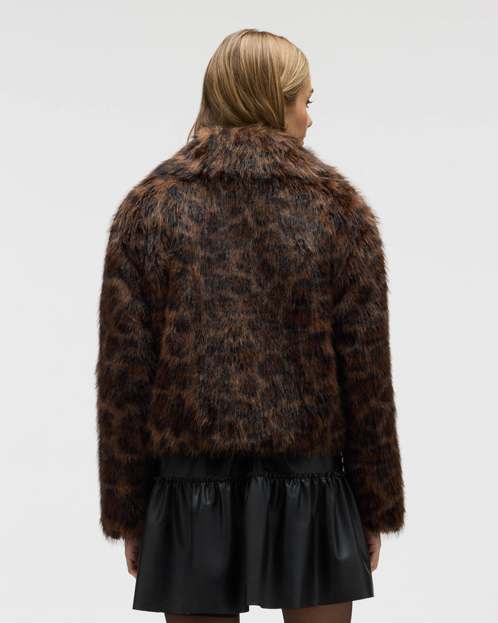 Long Hair Faux Fur Jacket