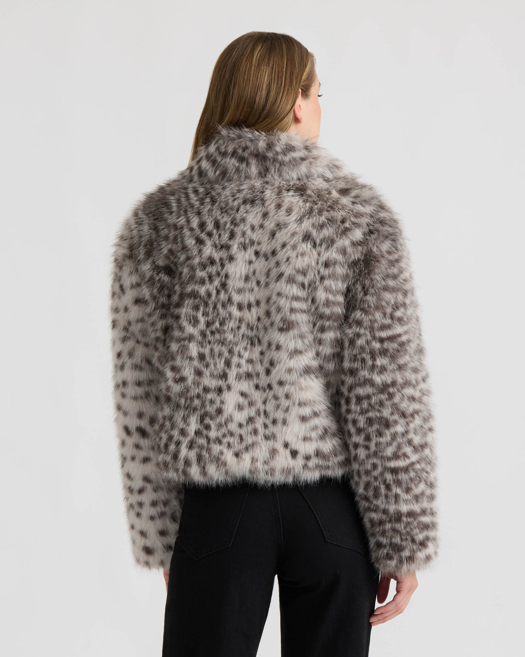 Long Hair Faux Fur Jacket