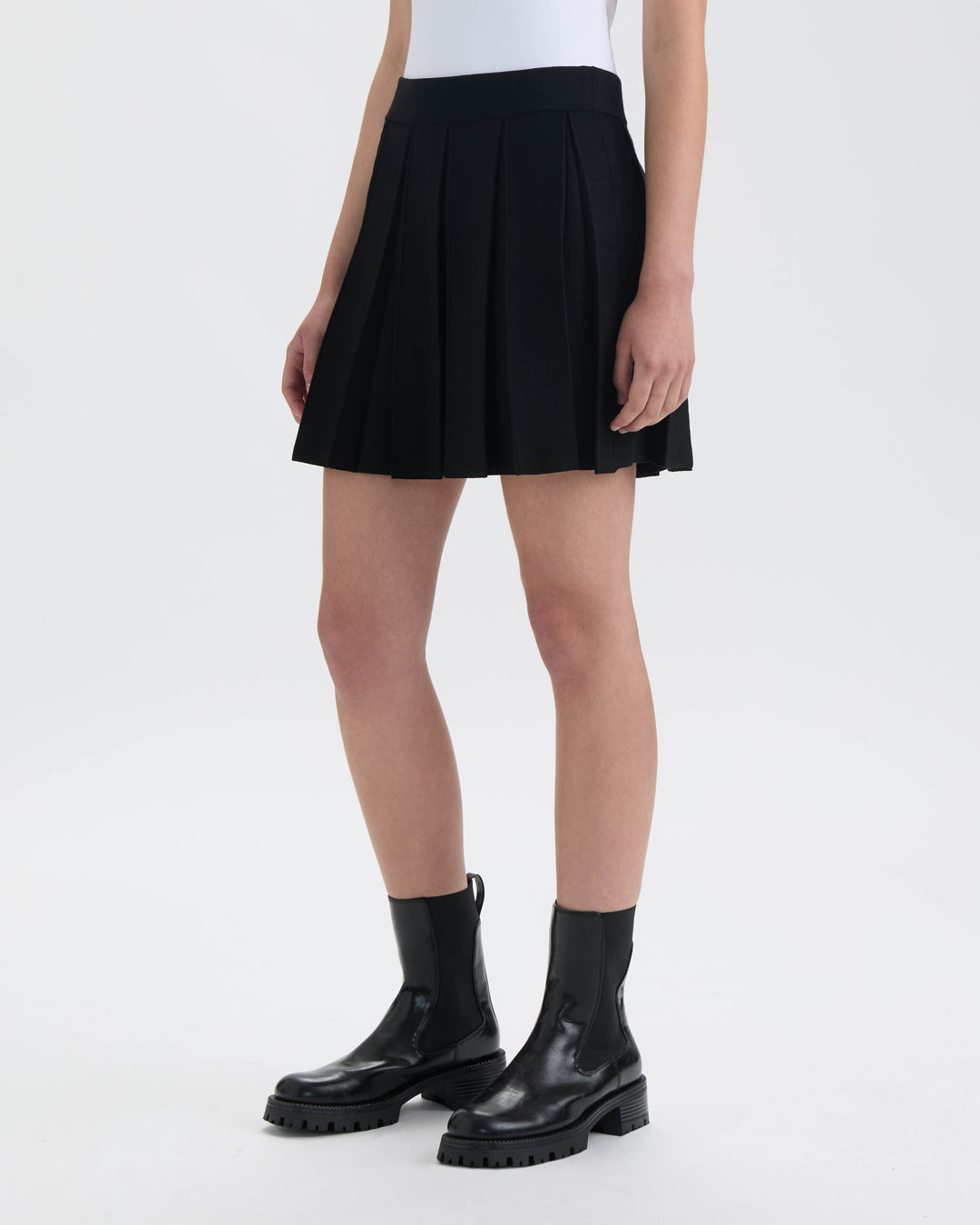 Inverted Gore Sweater Skirt