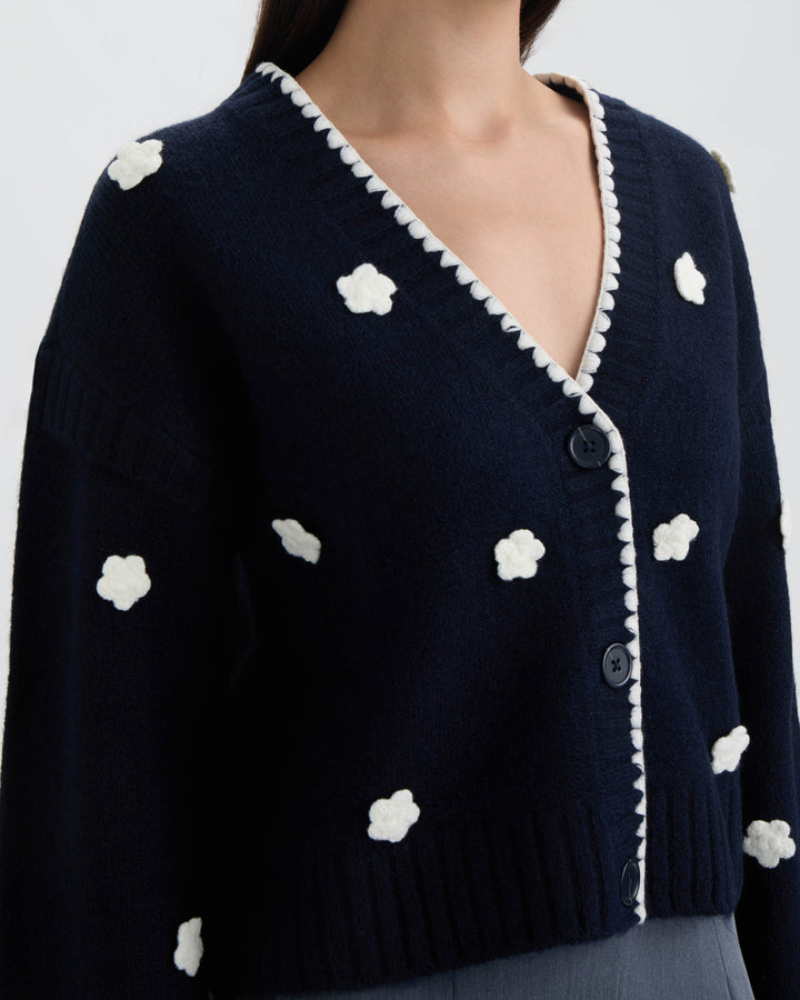 Crochet Flower Cardigan