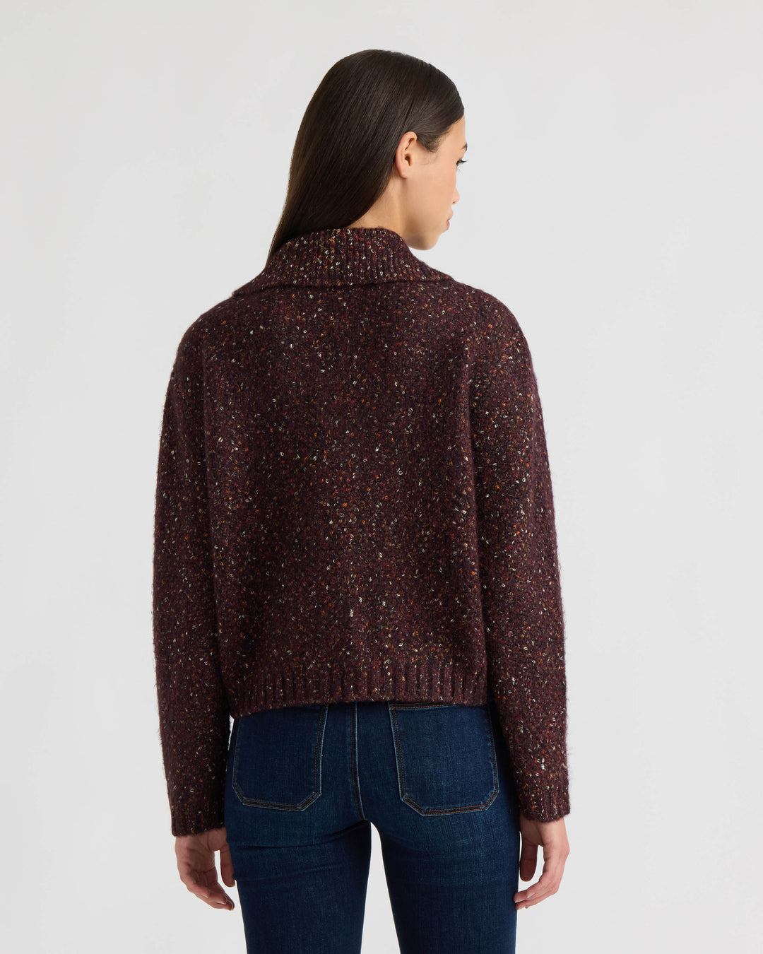Zip Front Sweater Jacket