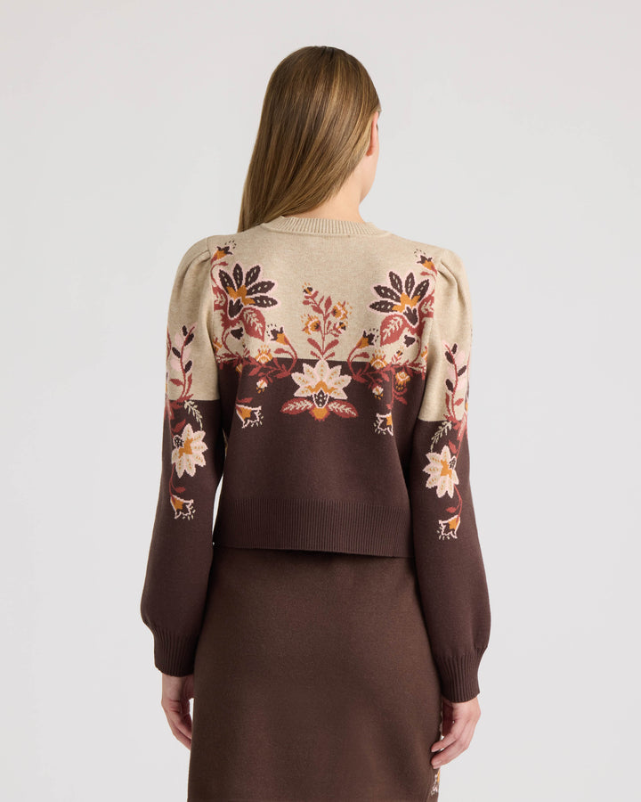 Jacquard Cardigan