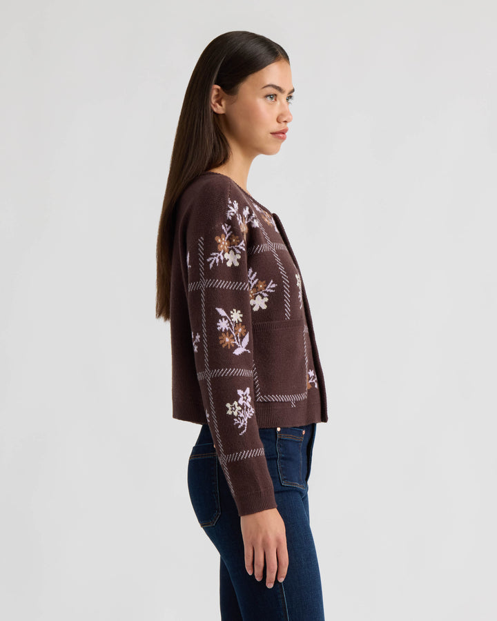 Patchwork Sweater Cardigan