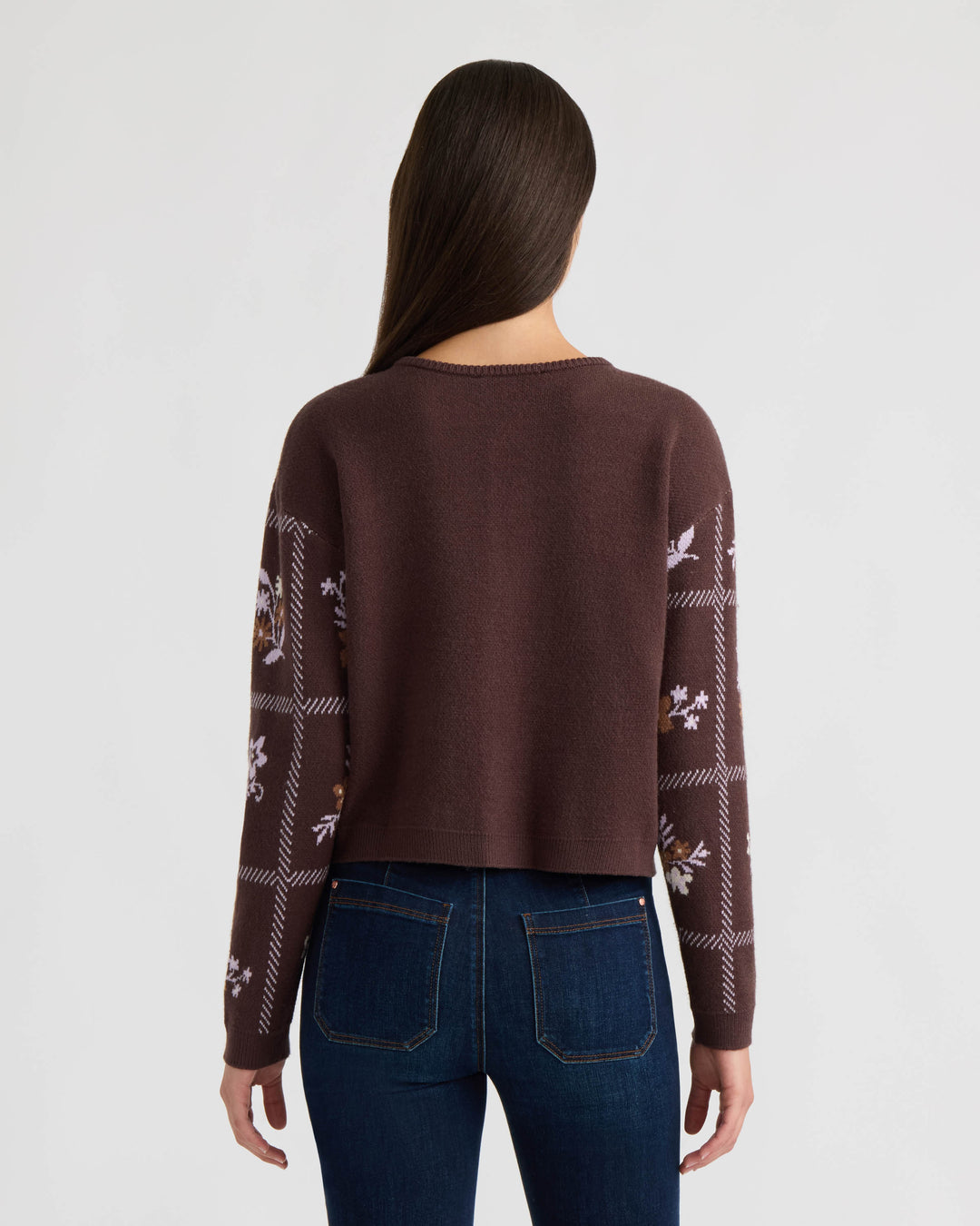 Patchwork Sweater Cardigan