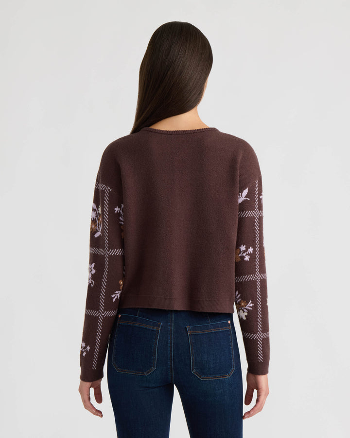 Patchwork Sweater Cardigan