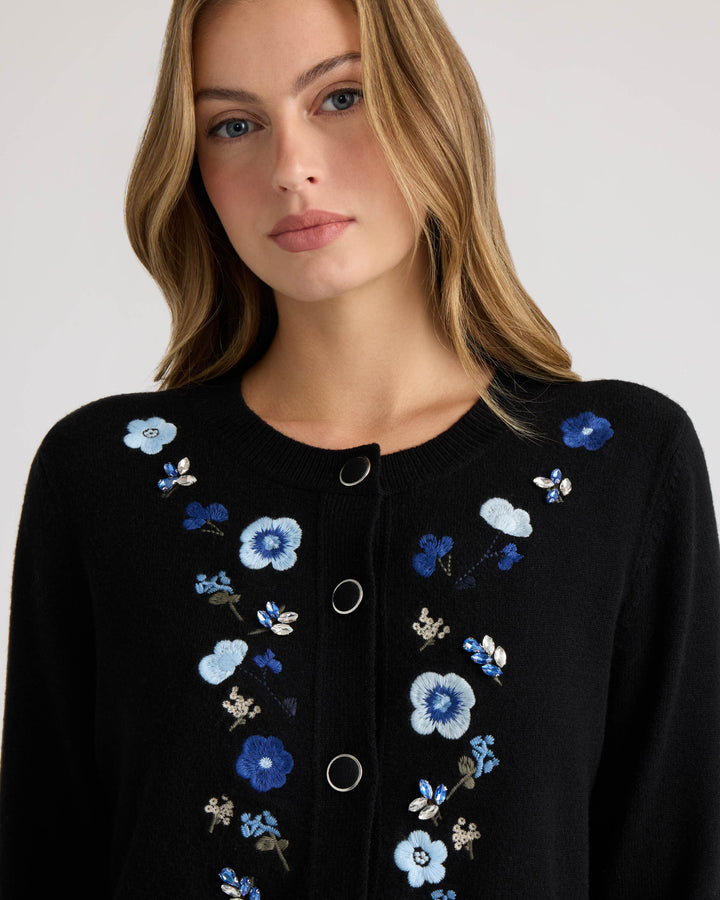 Cardigan with Embelishments