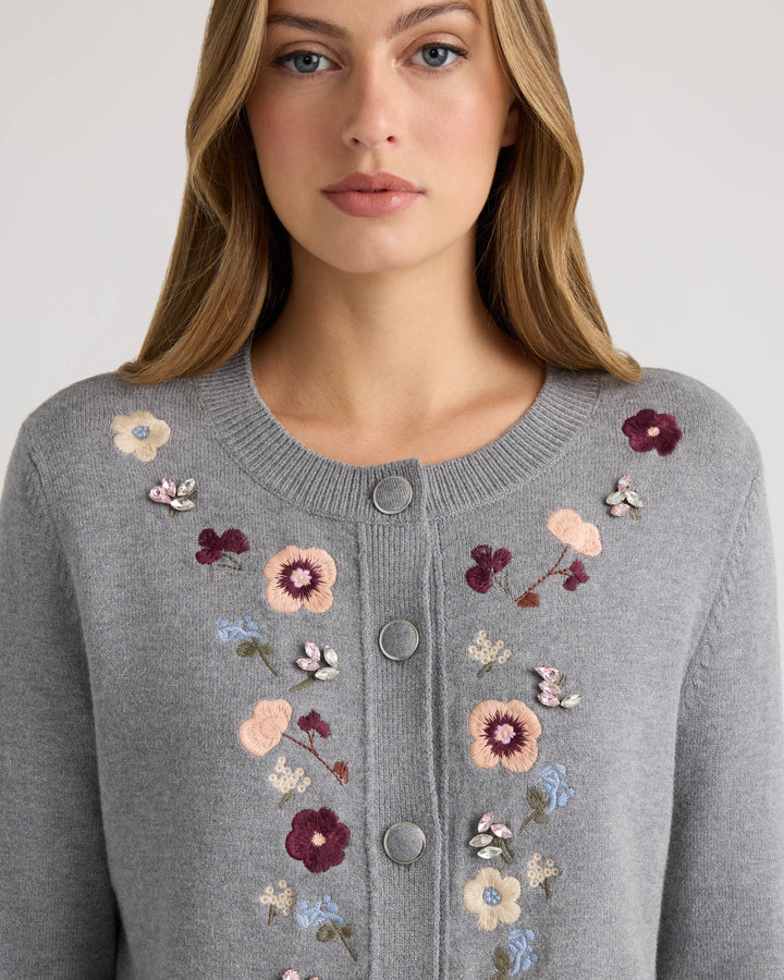 Cardigan with Embelishments