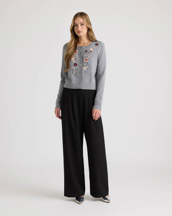 Cardigan with Embelishments