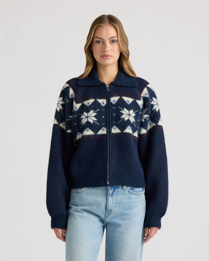 Raglan Sleeve Zip Up Jacket