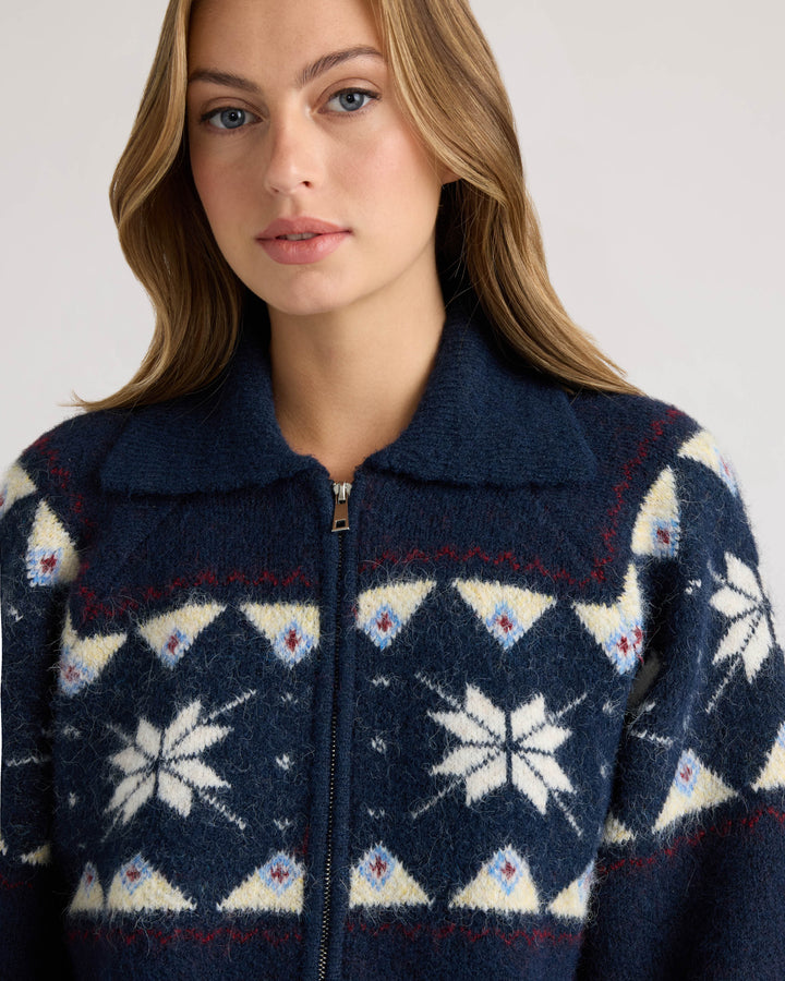 Raglan Sleeve Zip Up Jacket