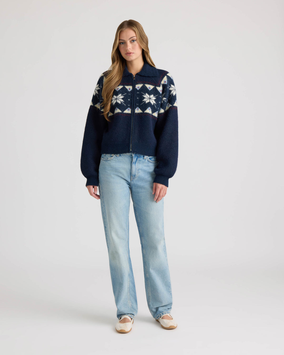Raglan Sleeve Zip Up Jacket