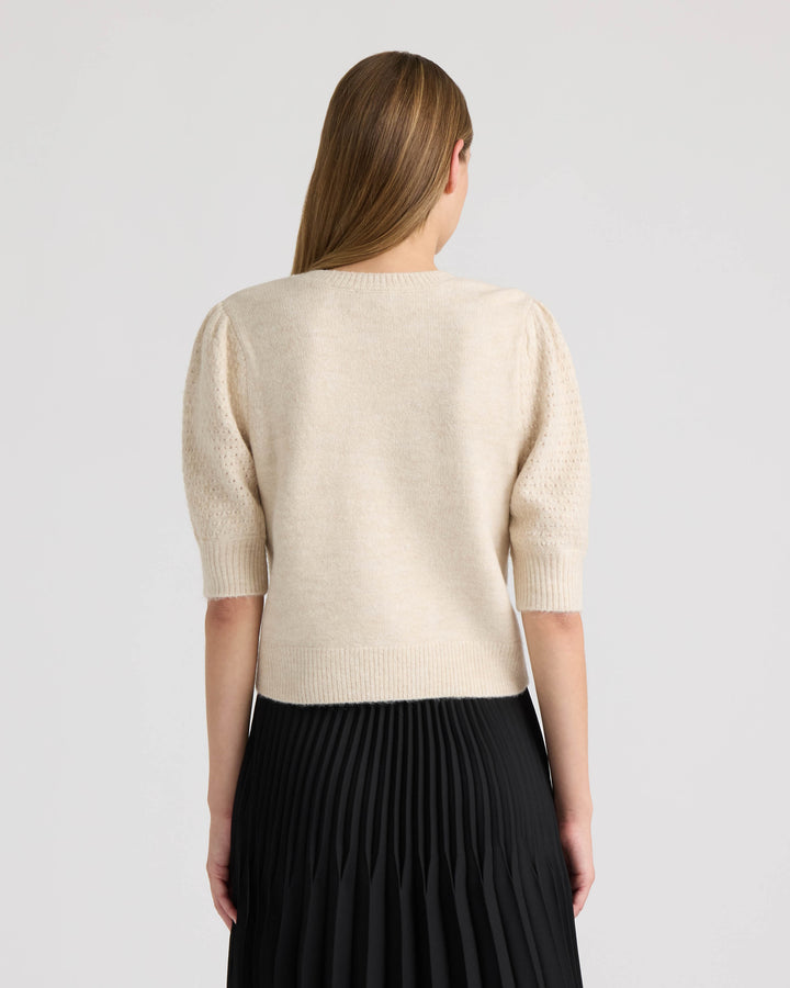 Embroidery Flower Sweater