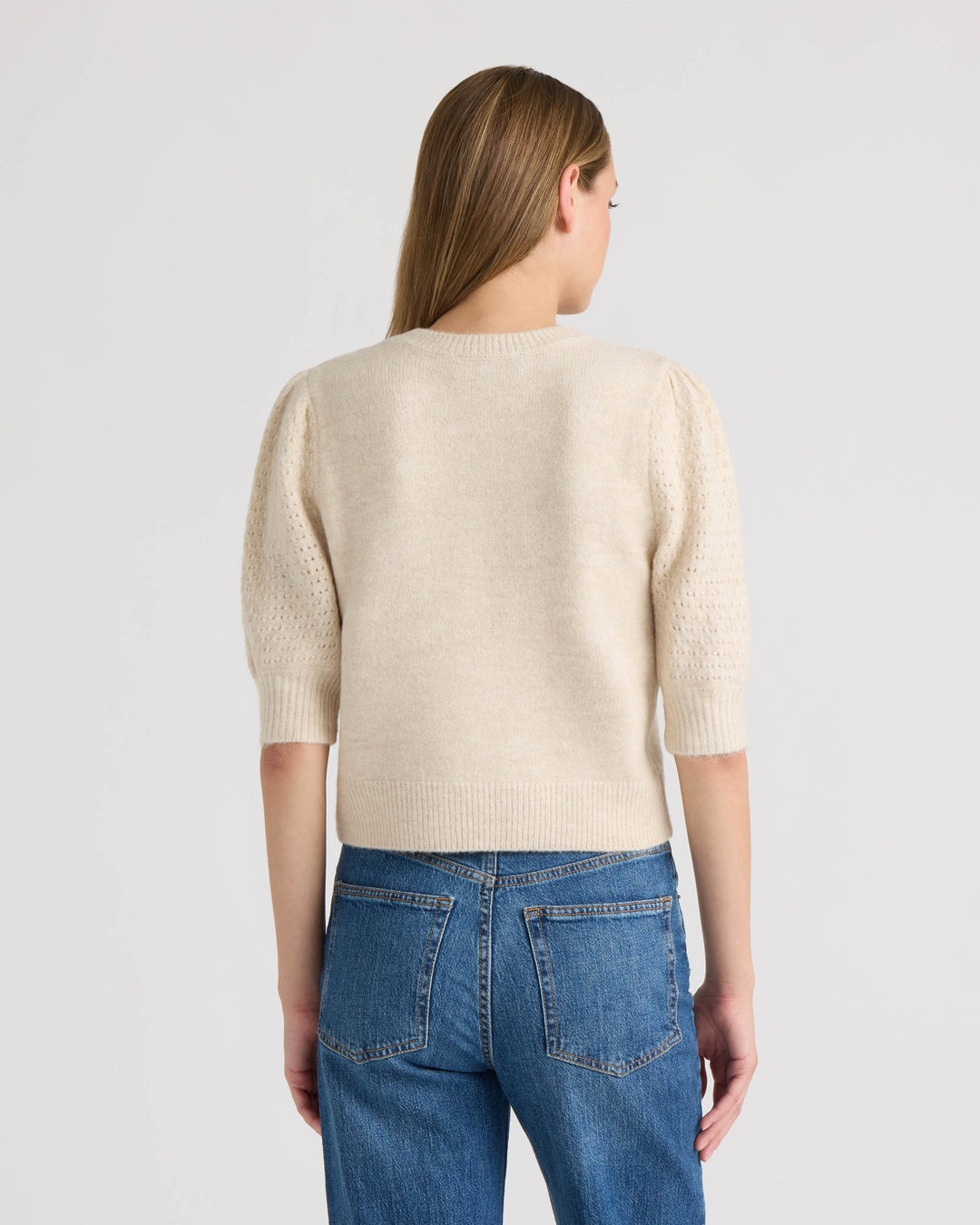 Embroidery Flower Sweater