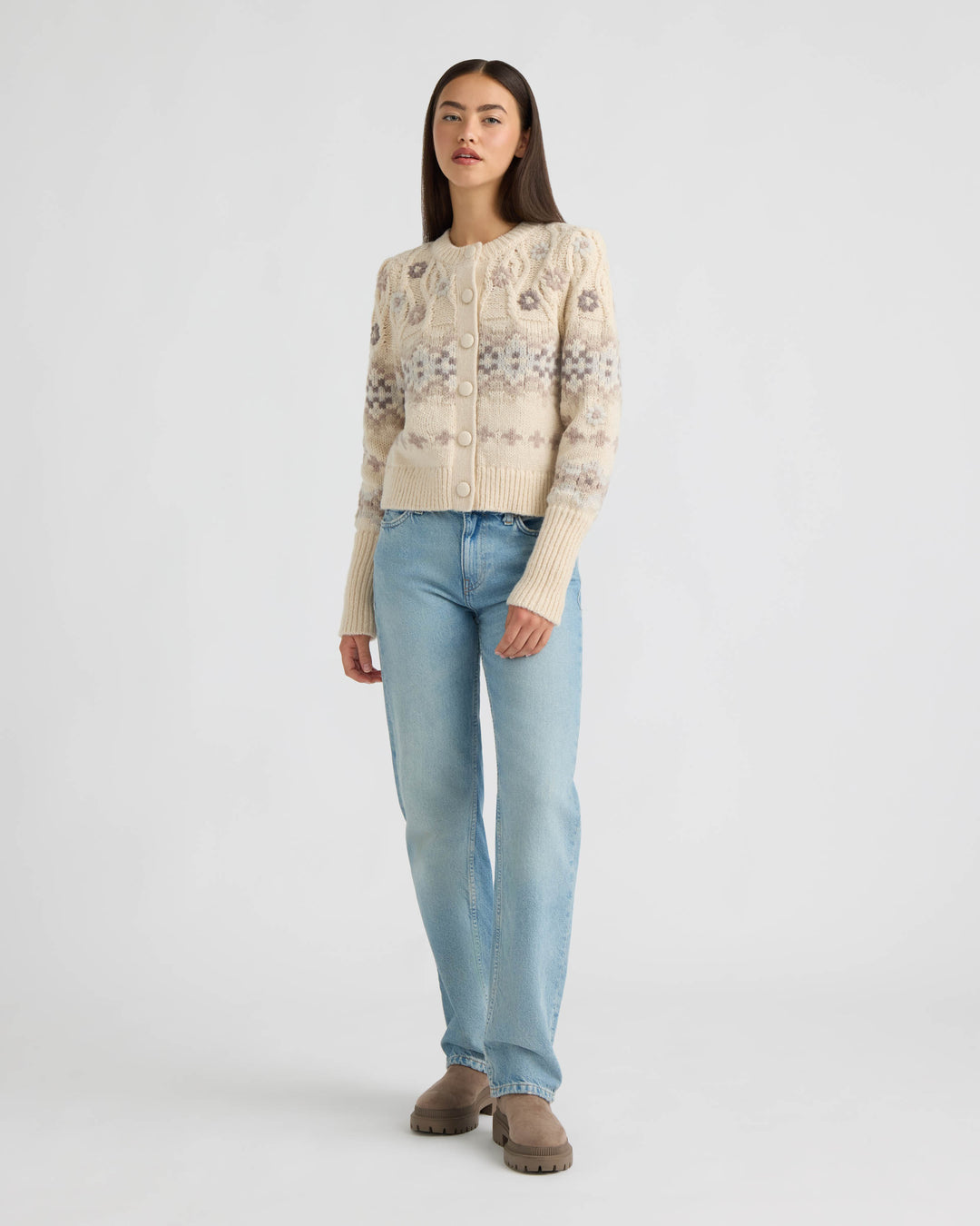 Embroidered Cardigan