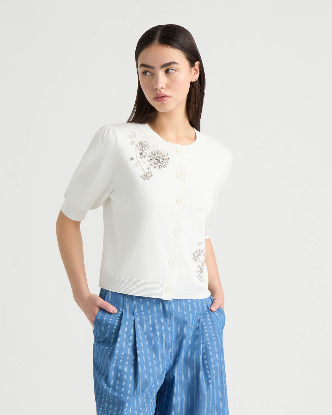 Button Front Cardigan