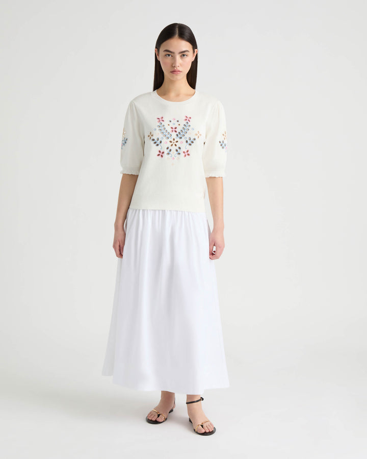 Eyelet Sweater