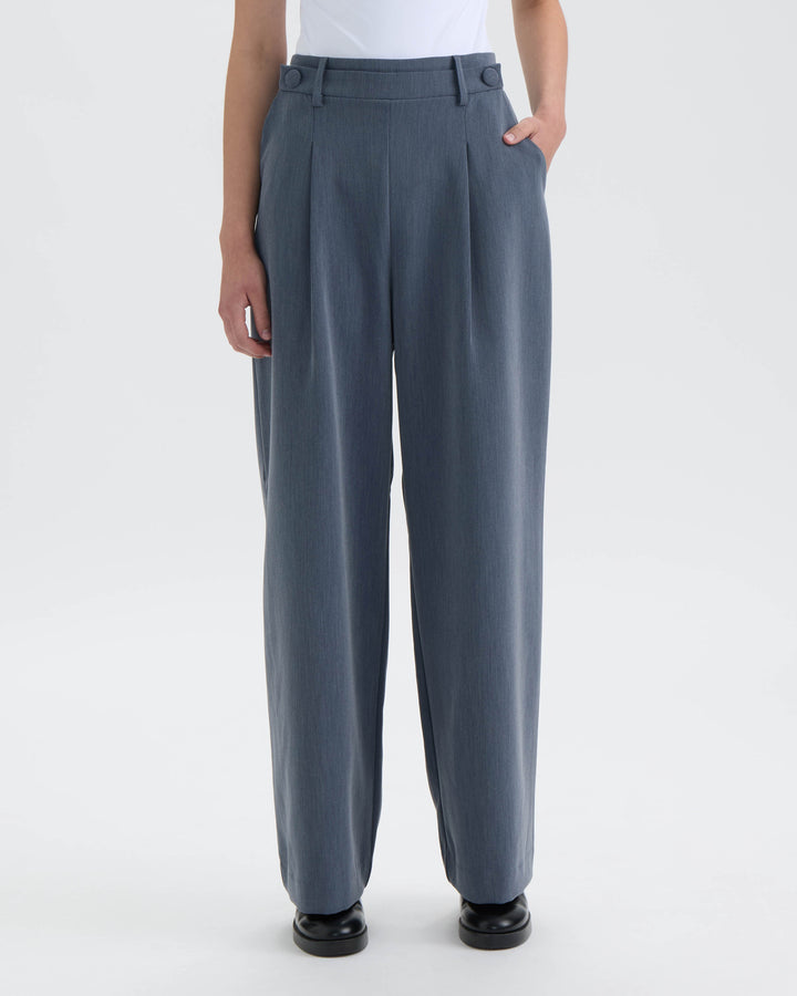 Wide Leg Pants with Pleats