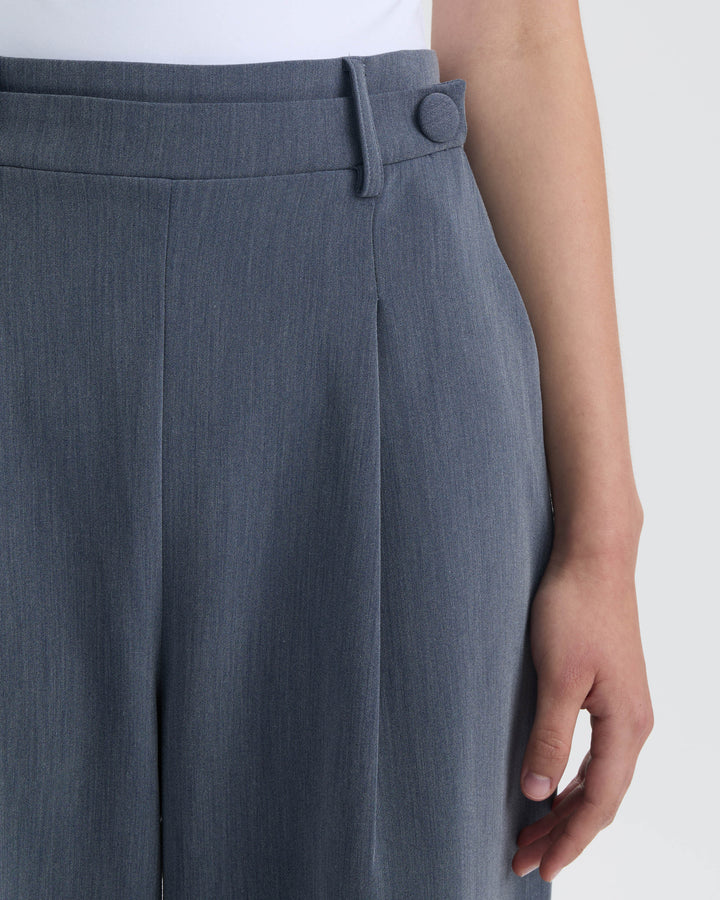Wide Leg Pants with Pleats
