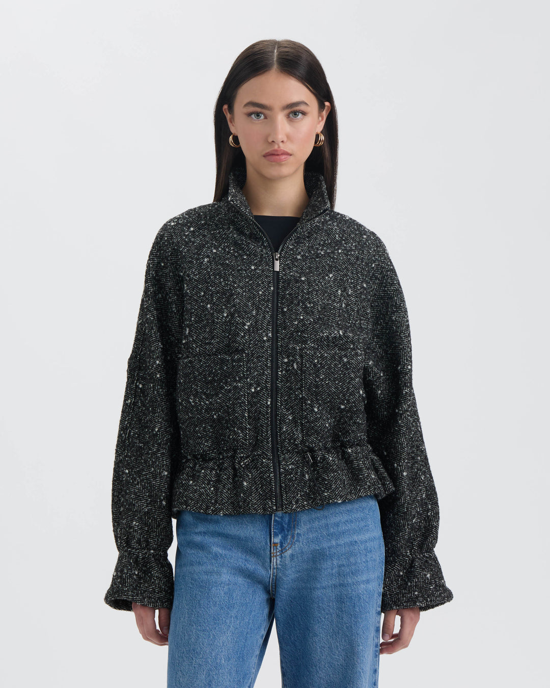 Dolman Jacket with Tunnel Waist