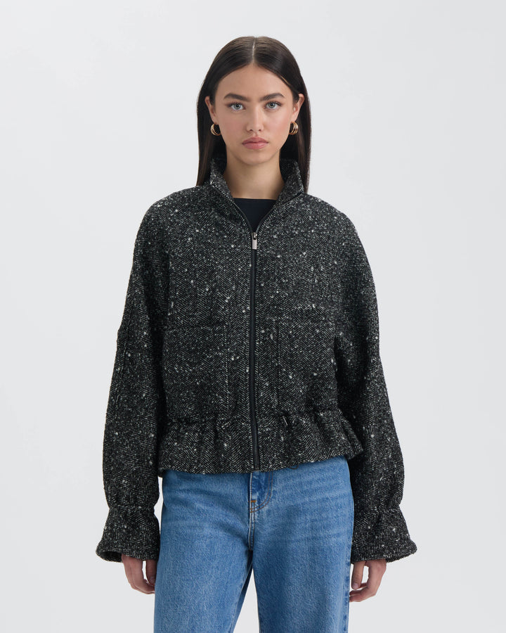 Dolman Jacket with Tunnel Waist