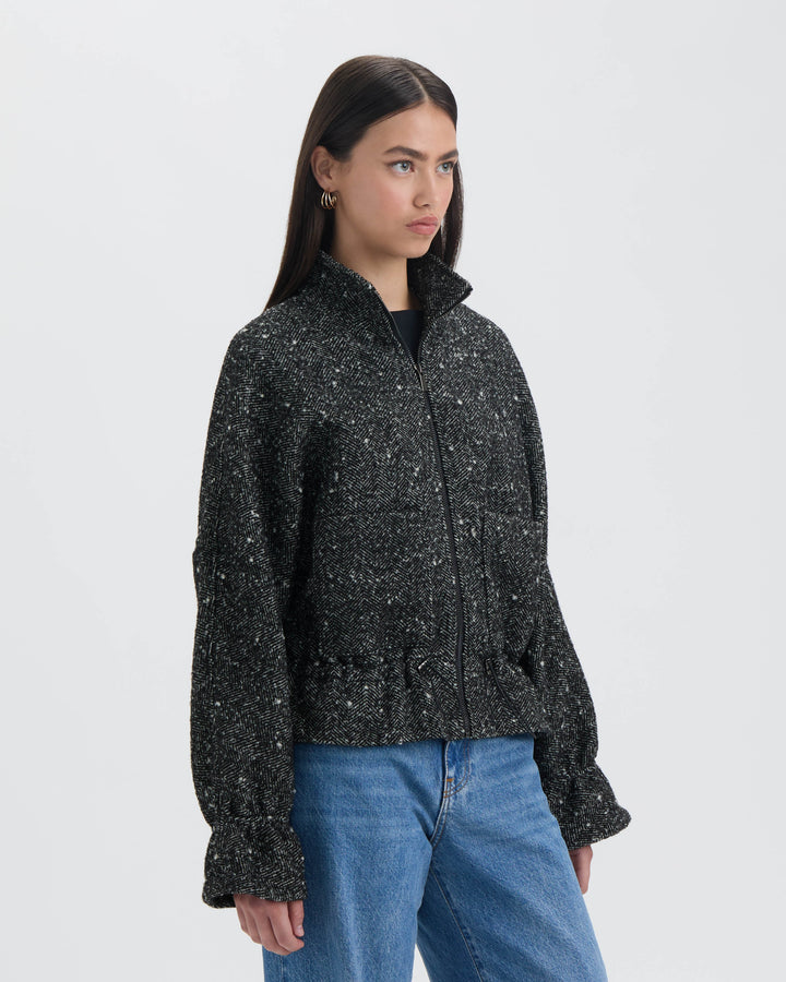 Dolman Jacket with Tunnel Waist