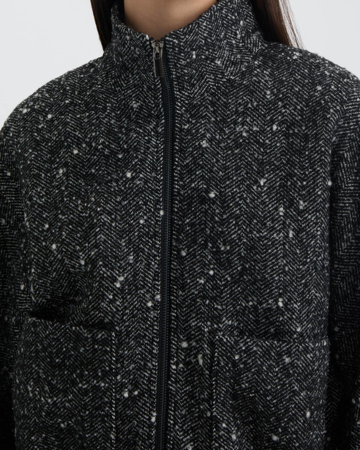 Dolman Jacket with Tunnel Waist