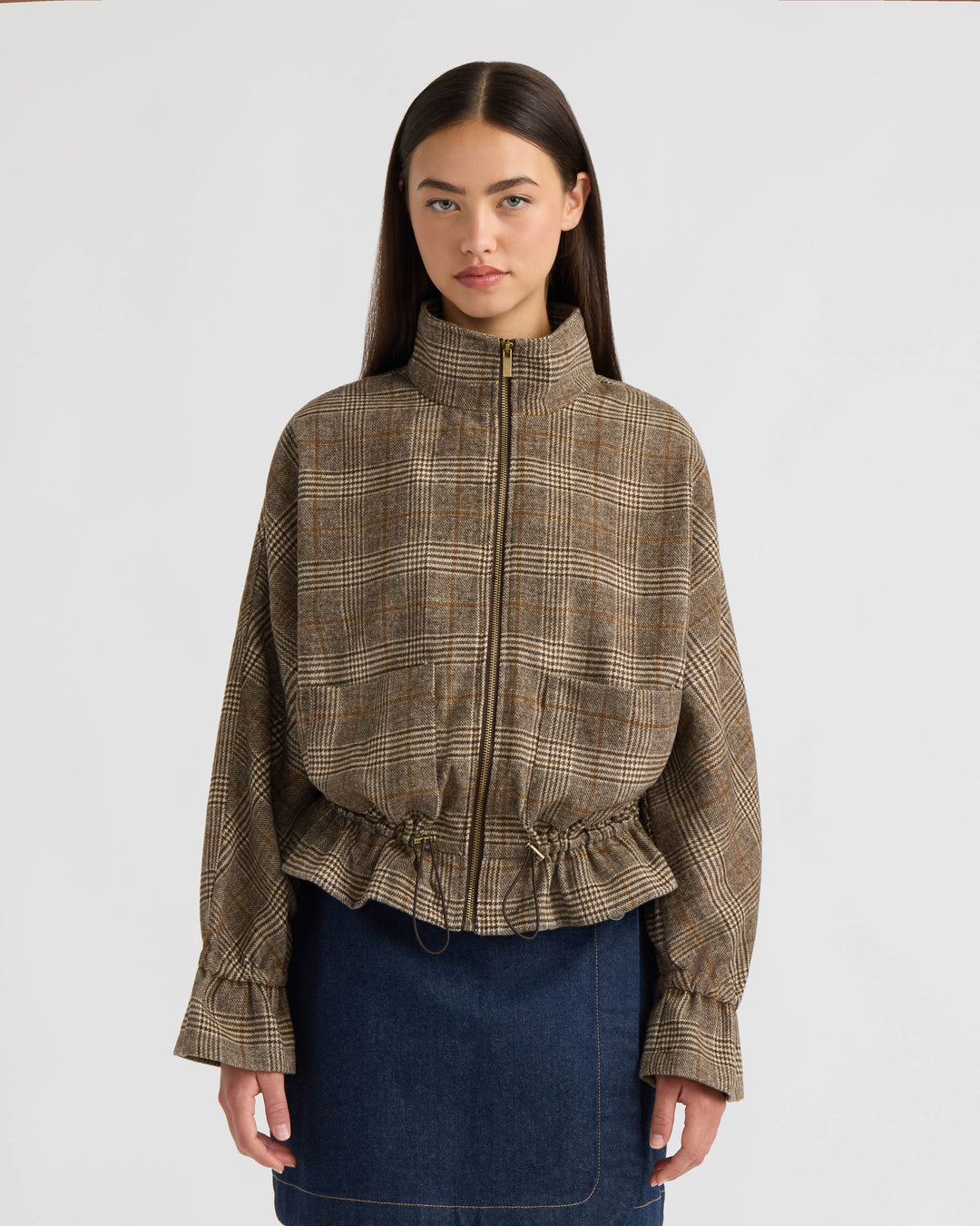 Dolman Jacket with Tunnel Waist