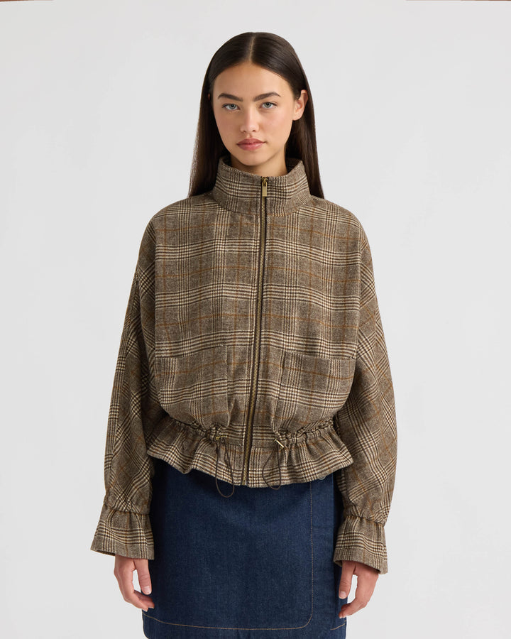 Dolman Jacket with Tunnel Waist