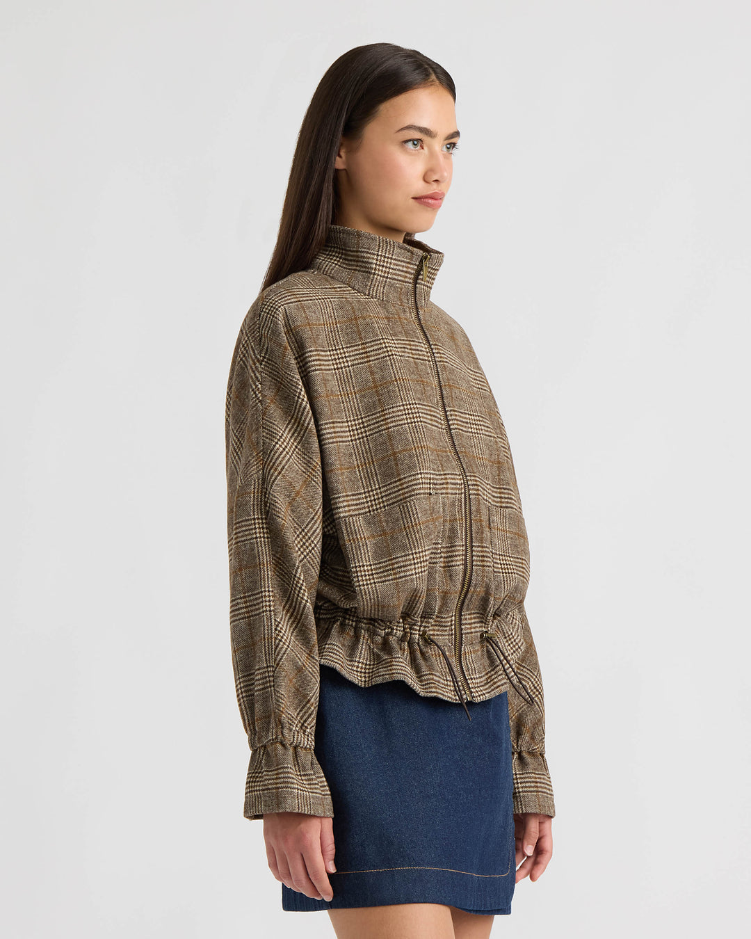 Dolman Jacket with Tunnel Waist